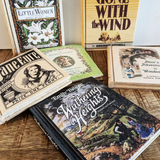 Classic Book Coaster Set